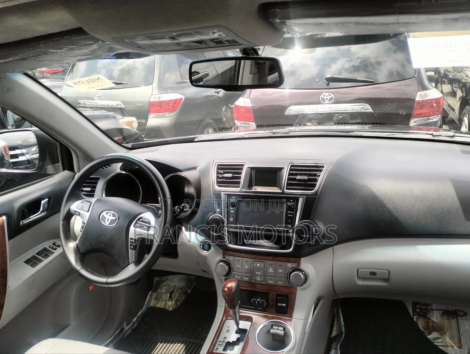 Toyota Highlander Limited 3.5l 4WD 2013 Gray