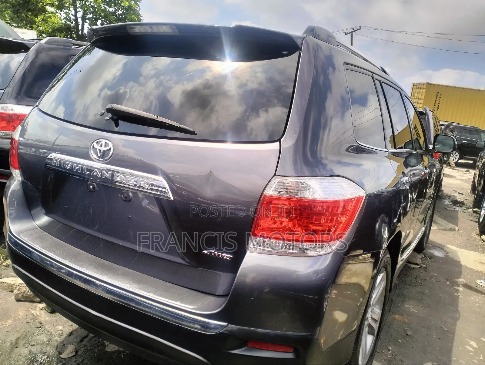 Toyota Highlander Limited 3.5l 4WD 2013 Gray