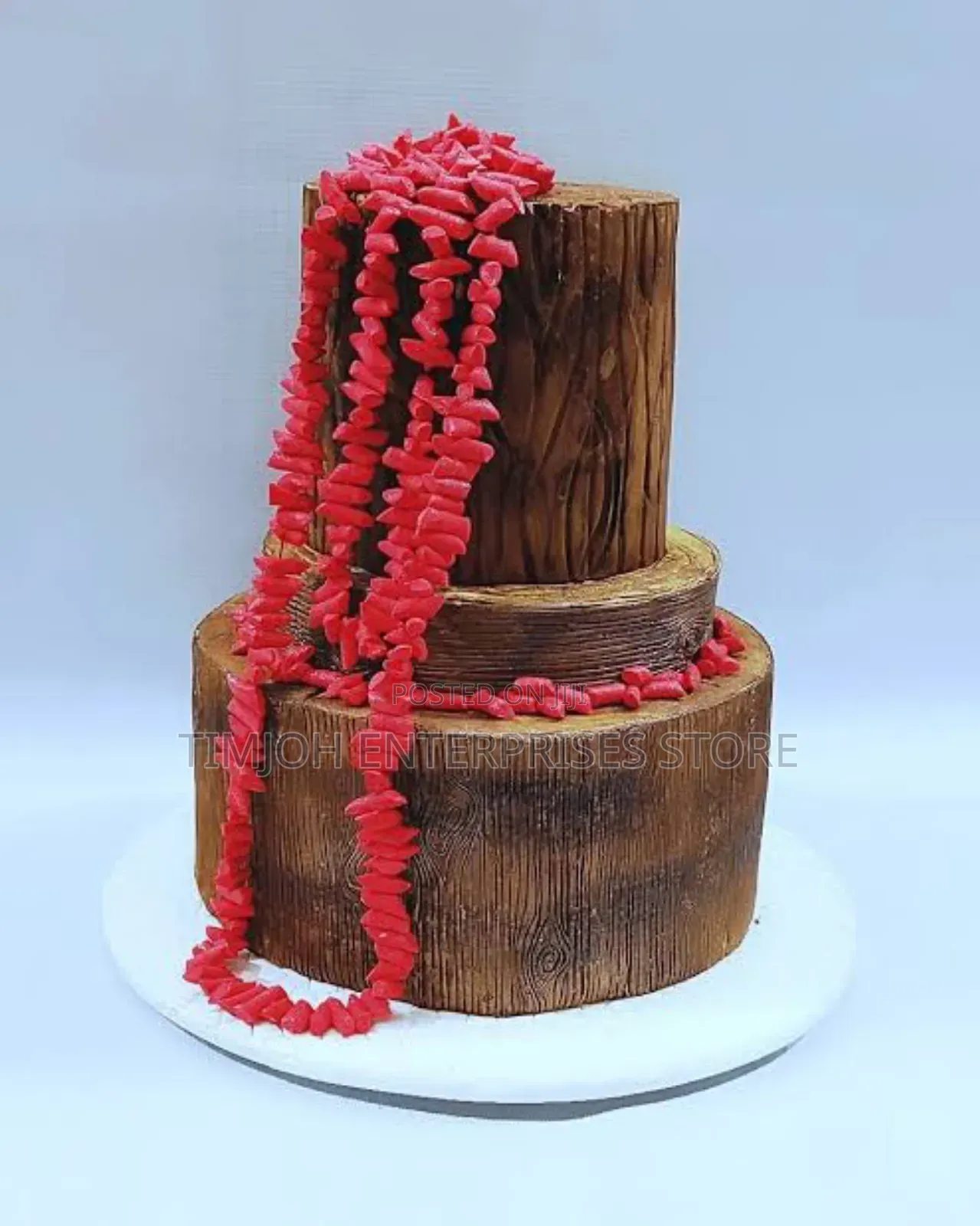 Wood Effect Cake