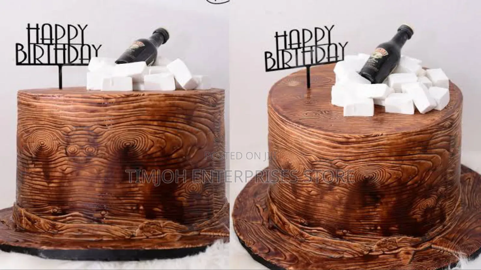 Wood Effect Cake