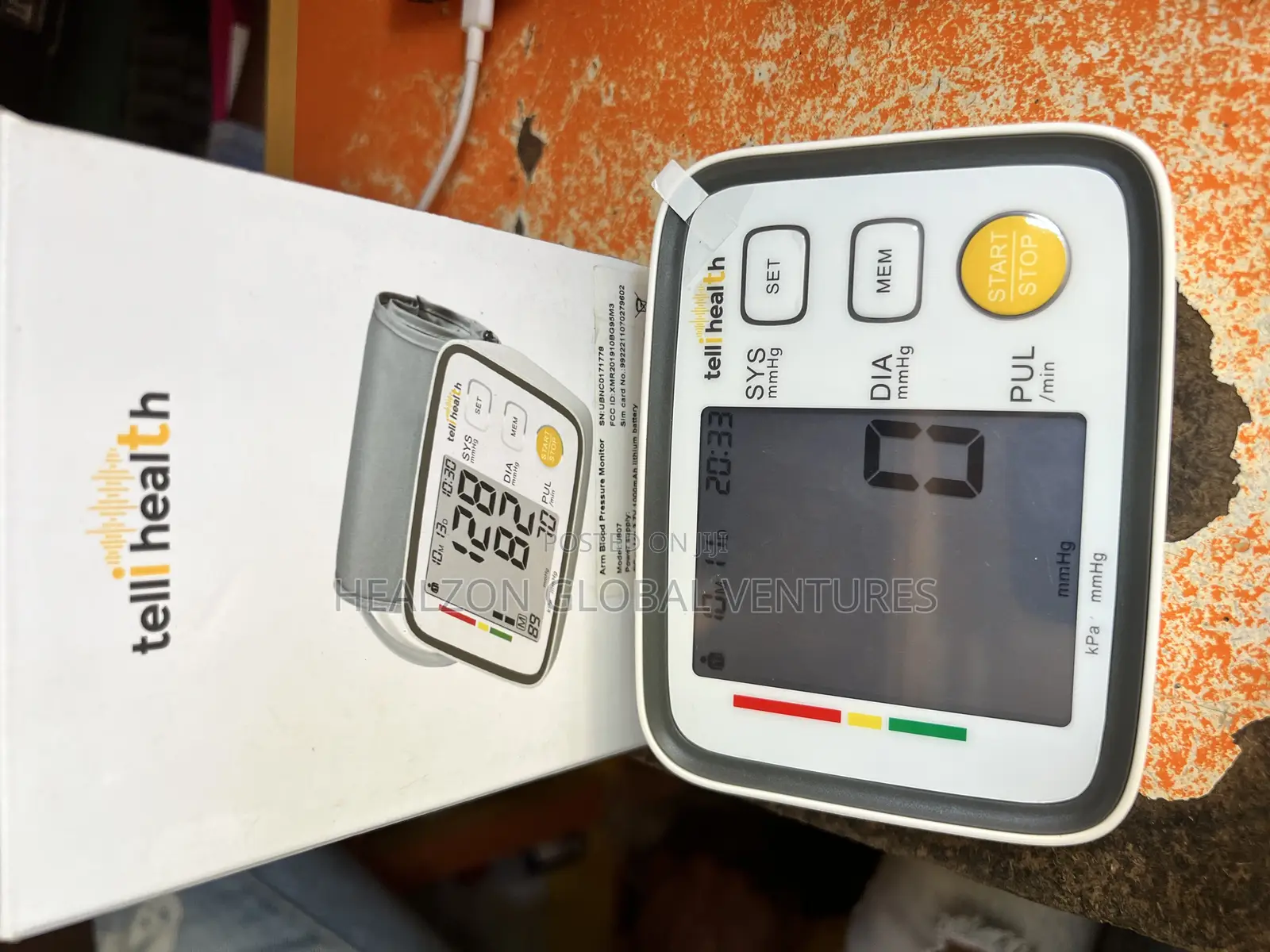 Rechargeable Blood Pressure Monitor