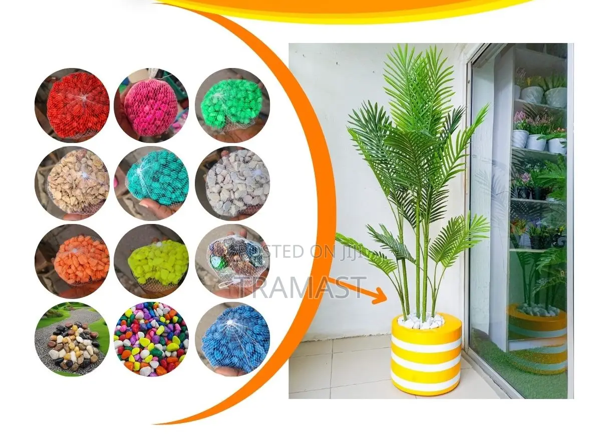 White Stones for Flower Pot in Ikeja Lagos