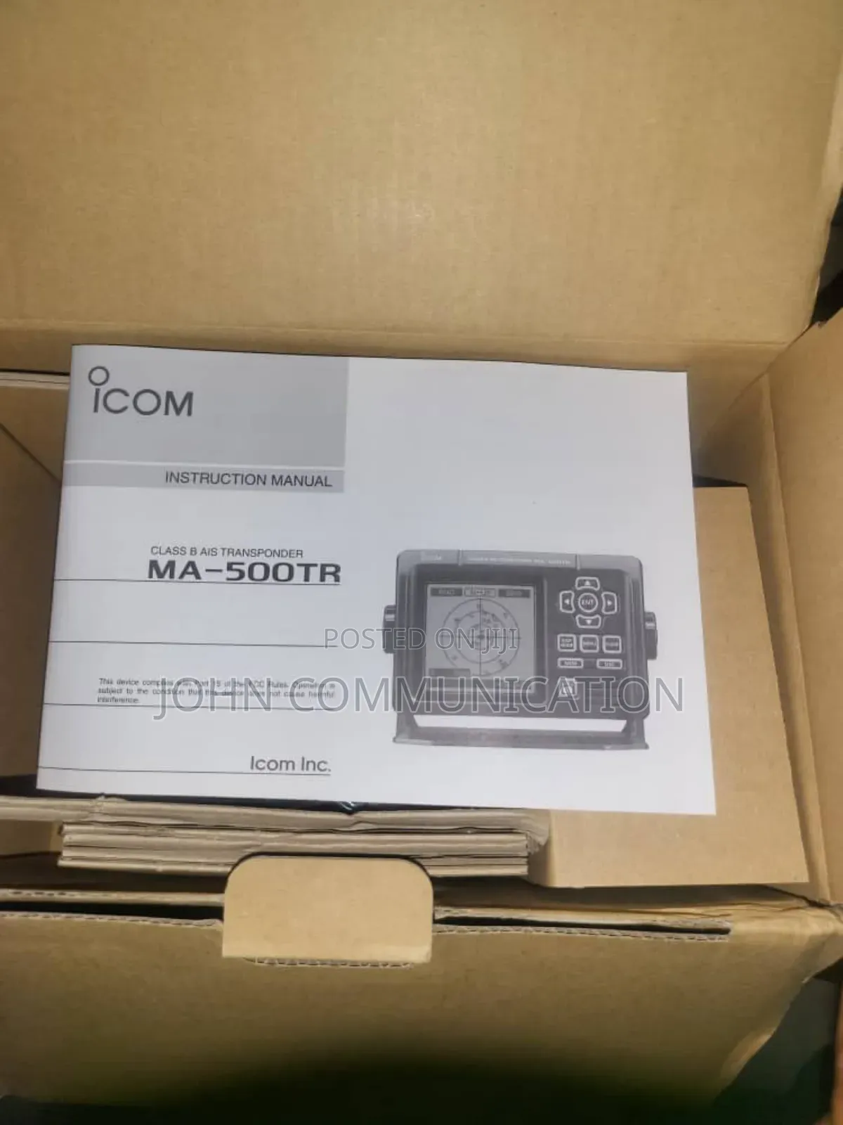 Icom Class B Ais Transponder Ma-500tr
