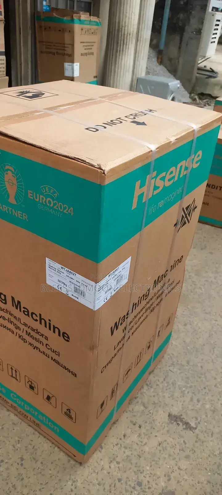 Hisense Stabiliser Free Expert Automatic Washing Machine 8kg