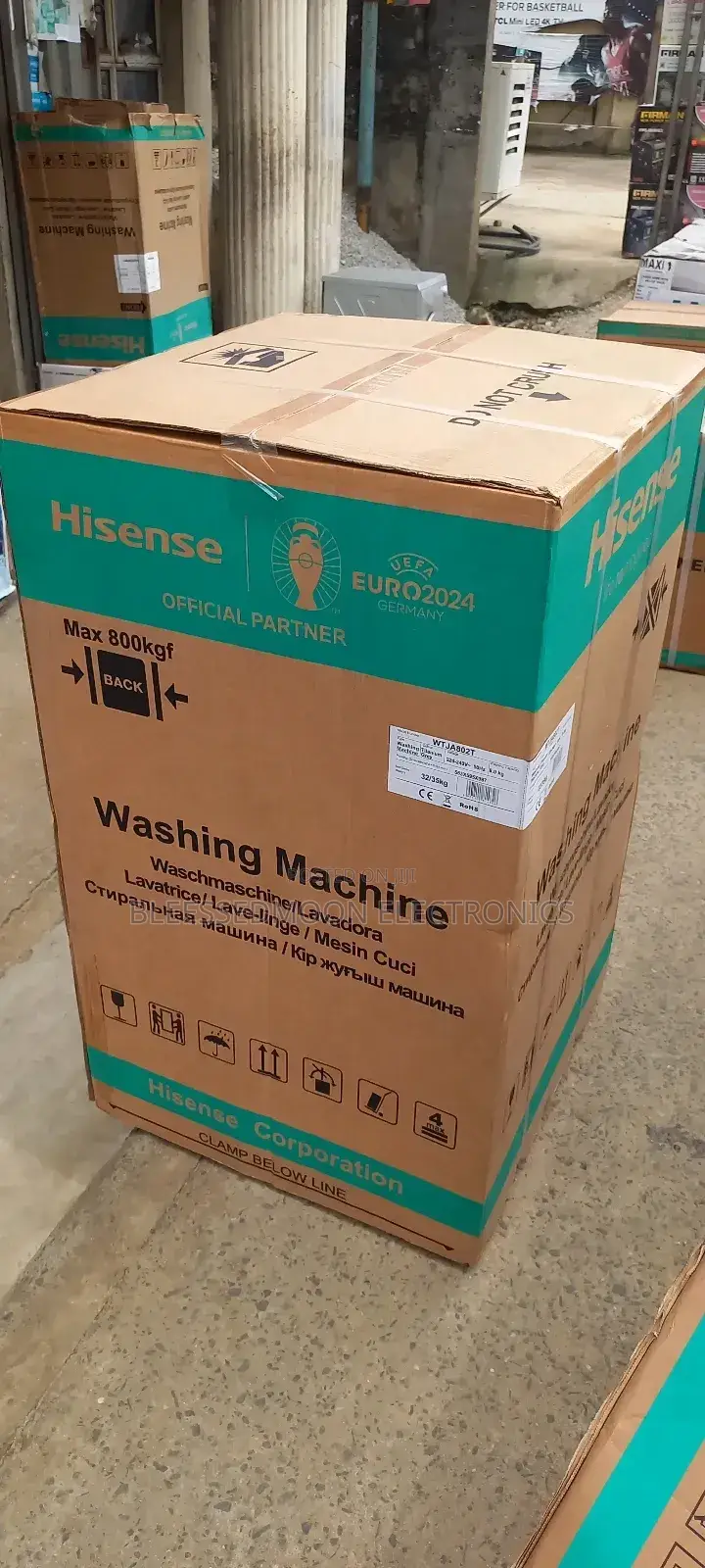 Hisense Stabiliser Free Expert Automatic Washing Machine 8kg