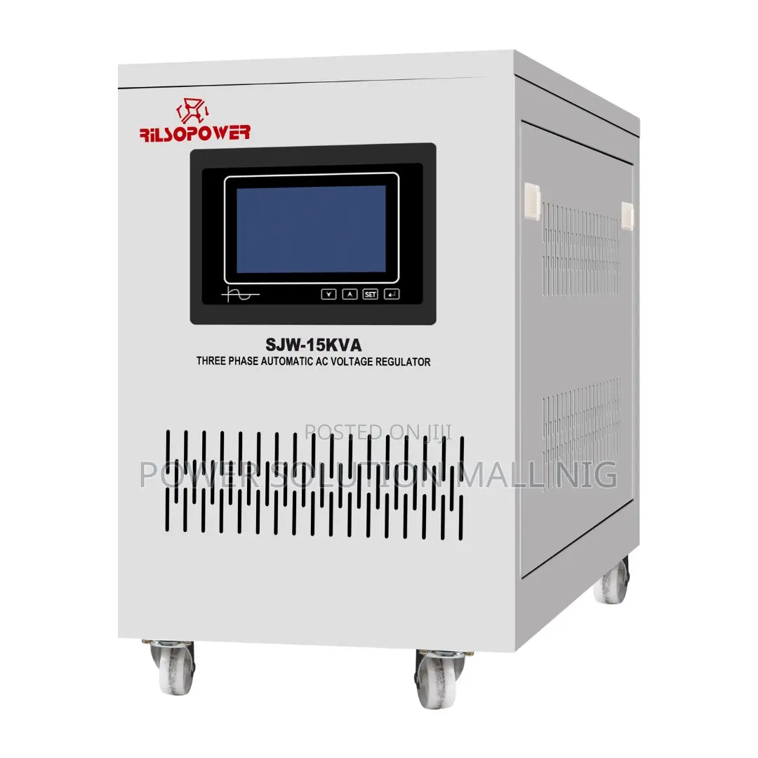 Rilsopower Three-Phase Stabilizer SJW 15-Kva