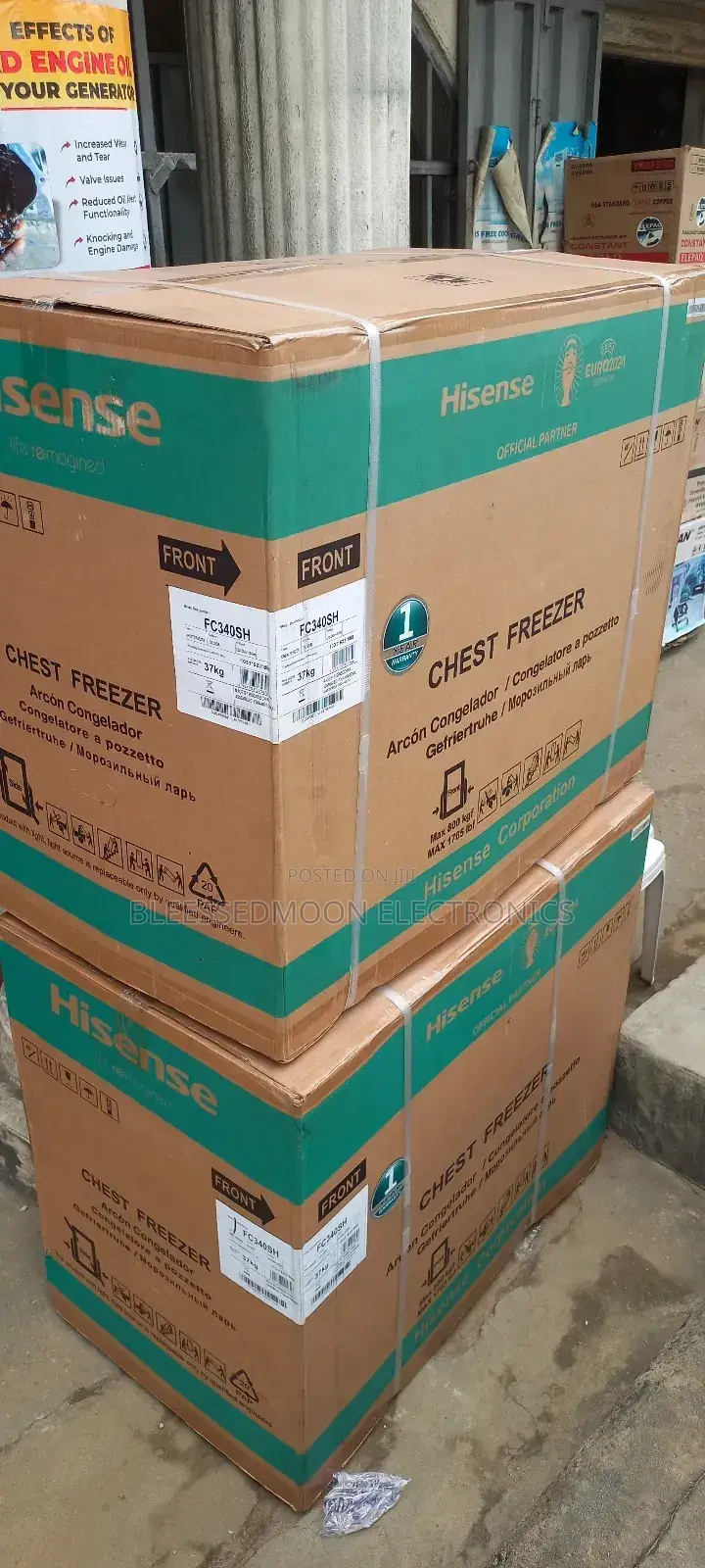 Hisense Inverter Chest Freezer Solar Mate/Gen Mate 300L 3yw