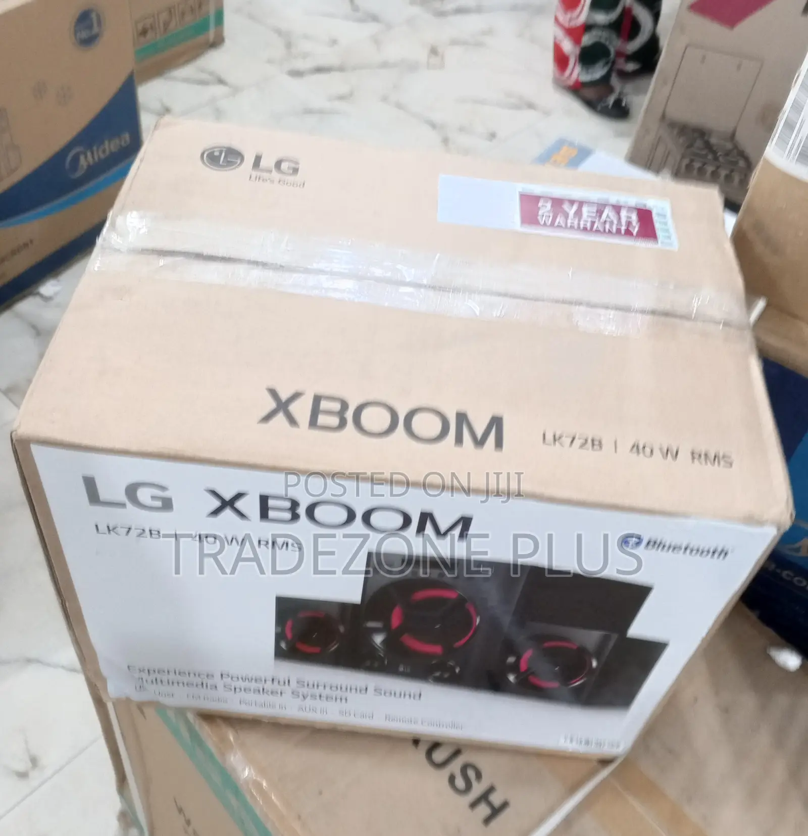 Comfortable LG Xboom Lk72b 40W