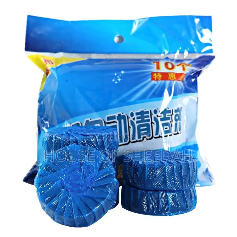 10pcs/Bag Automatic Flushing Toilet Bowl Cleaner