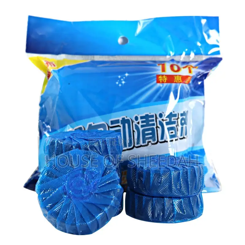 10pcs/Bag Automatic Flushing Toilet Bowl Cleaner