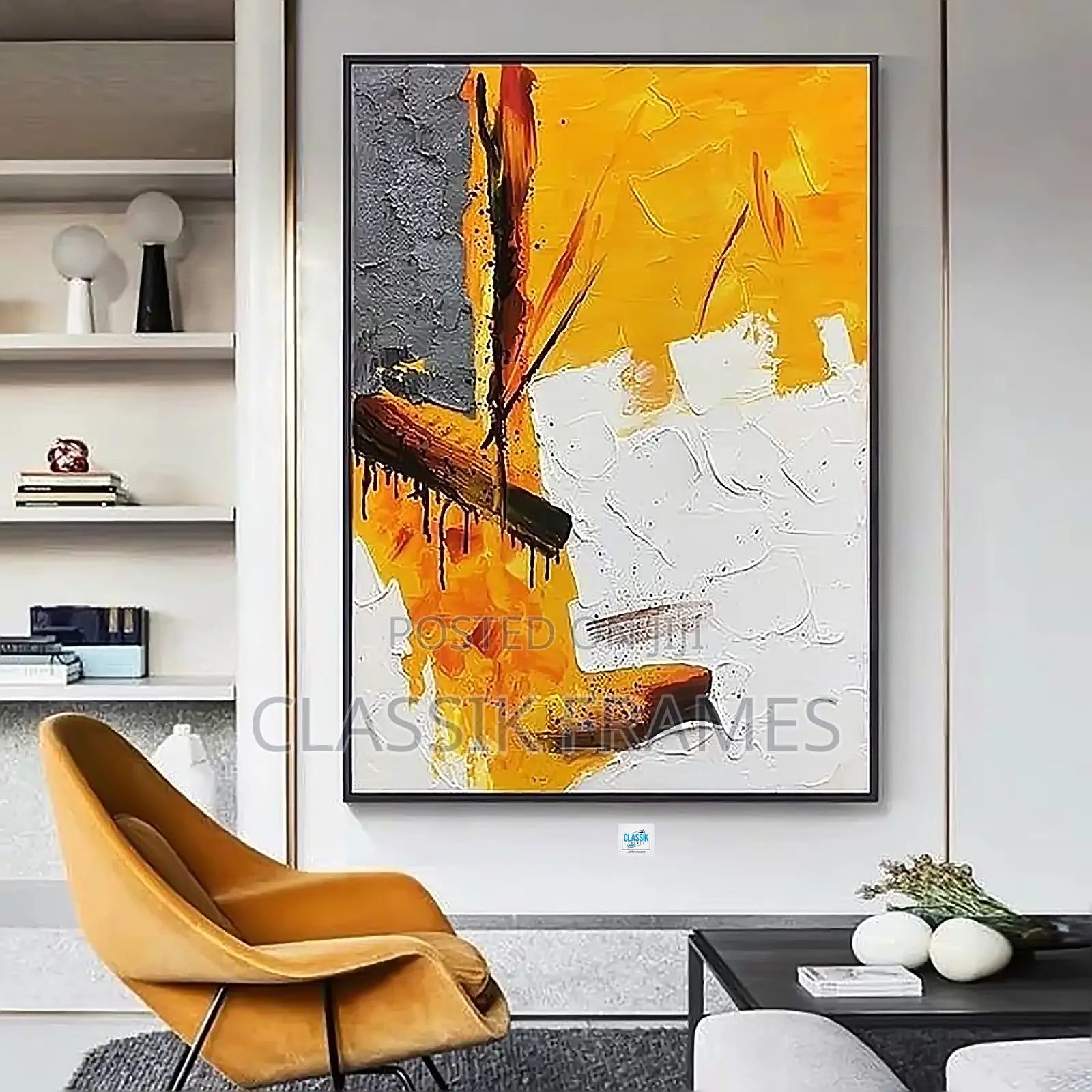Hd Framed Artistic Digi Painting Wall Art