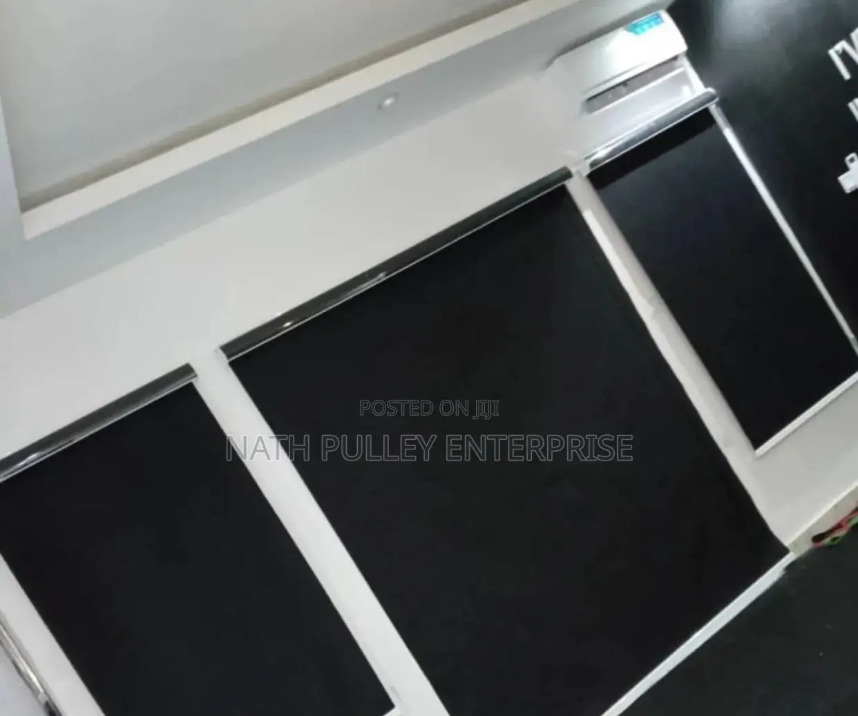 Black Roller Blinds