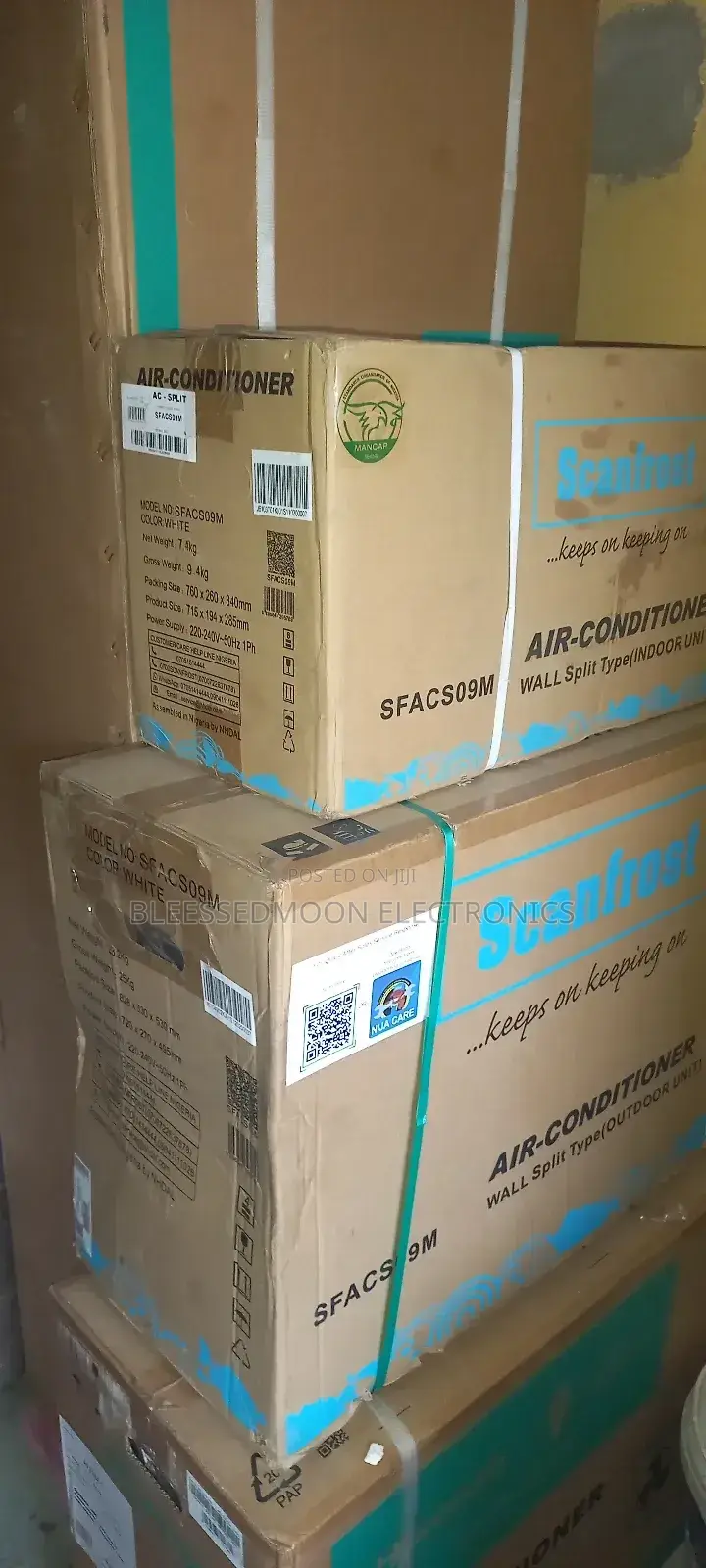 Scanfrost Expert Inverter Supper Fast Cooling Ac 1hp 3yrs W