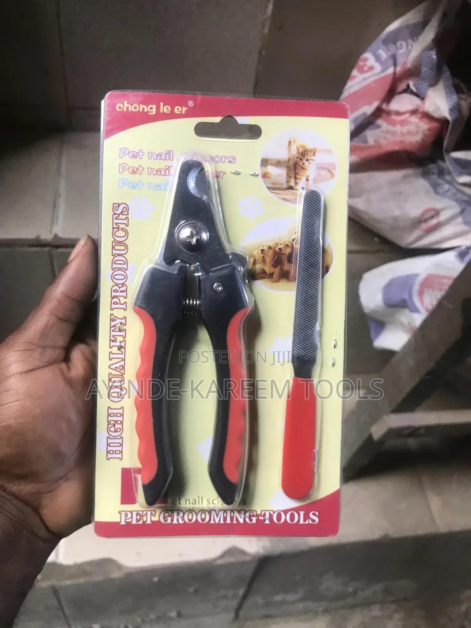 Pet Nail Cutter and Nail File