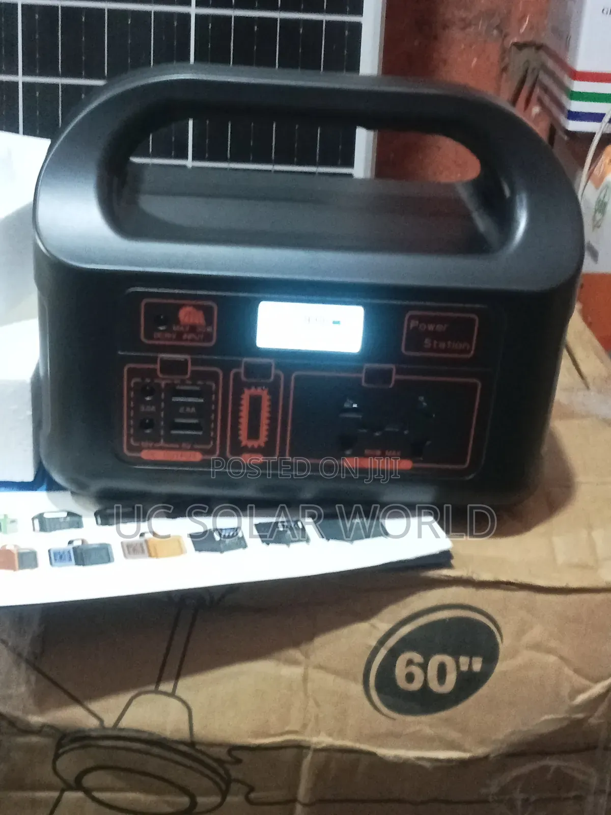 150w Portable Power Station Solar Generator