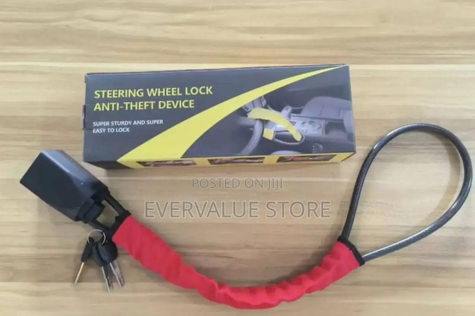 Sterring Wheel Lock. Anti-Theft Device 