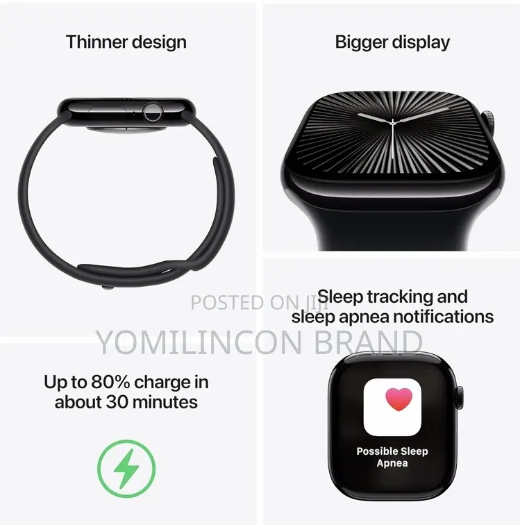 Apple Watch Series 10 [Gps 46mm Case] Smartwatch Black