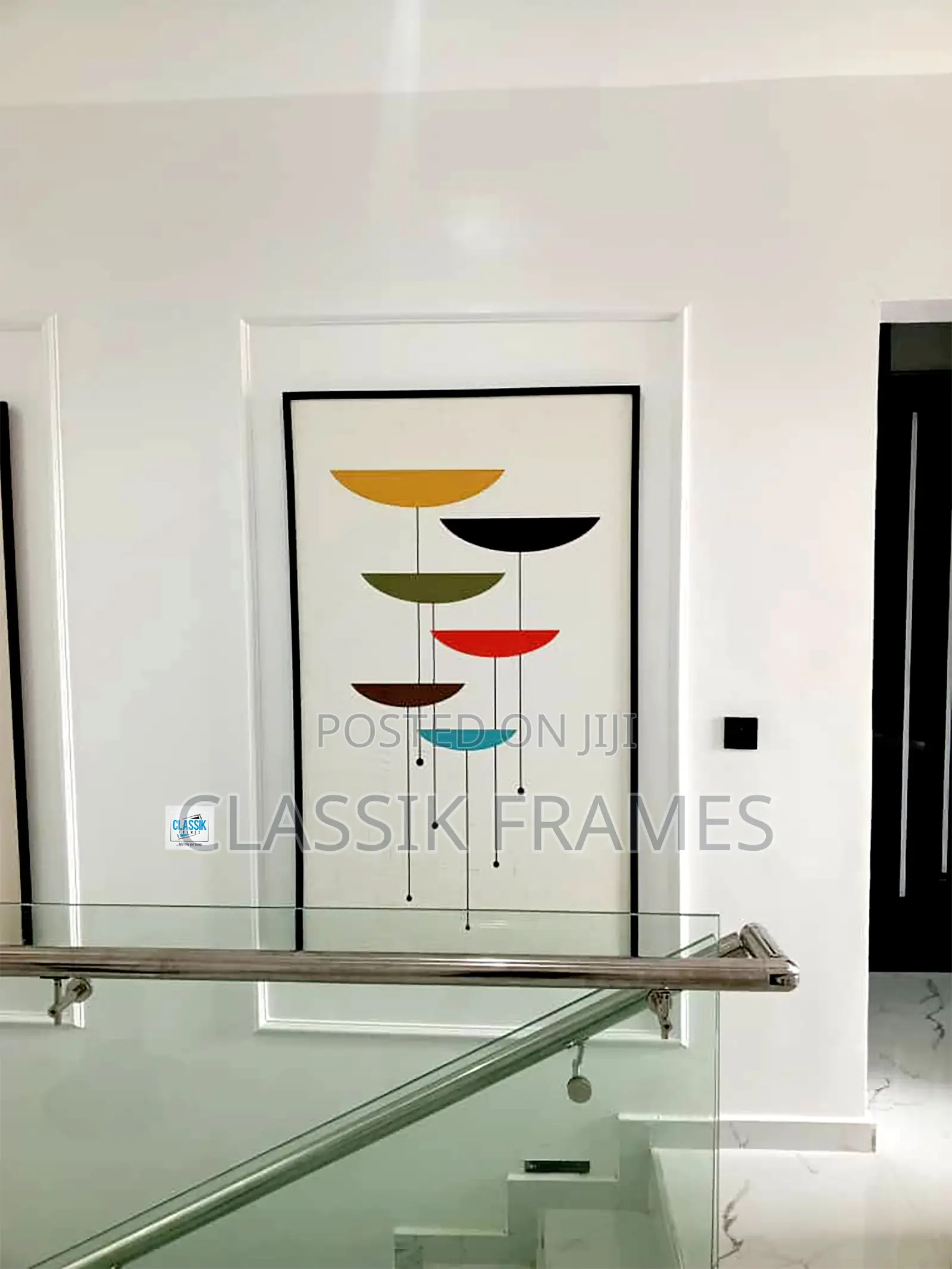 Hd Canvas Framed Abstract Digi Painting Wall Art