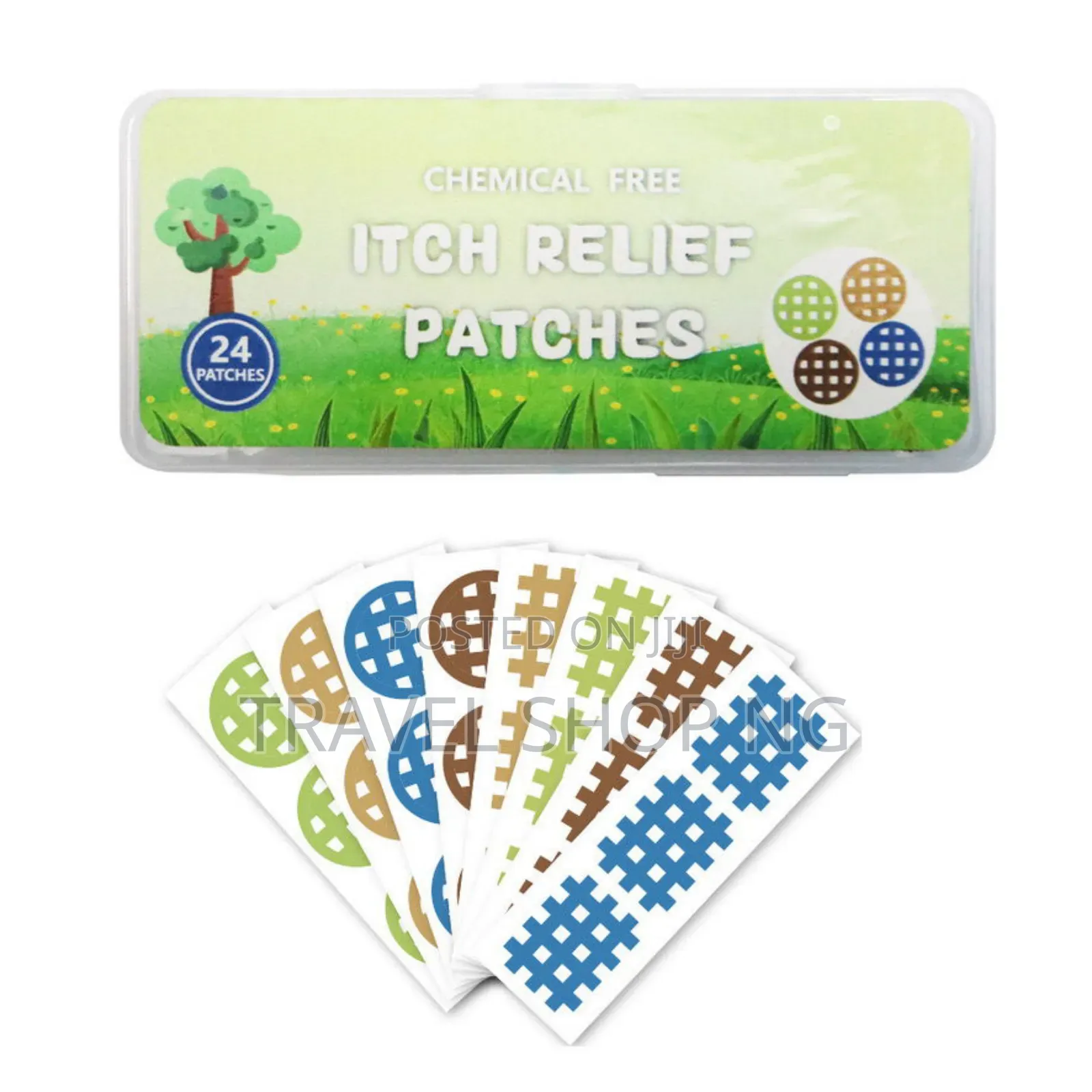 Mosquito Itch Relief Patches - 24 Pack, No Ointments