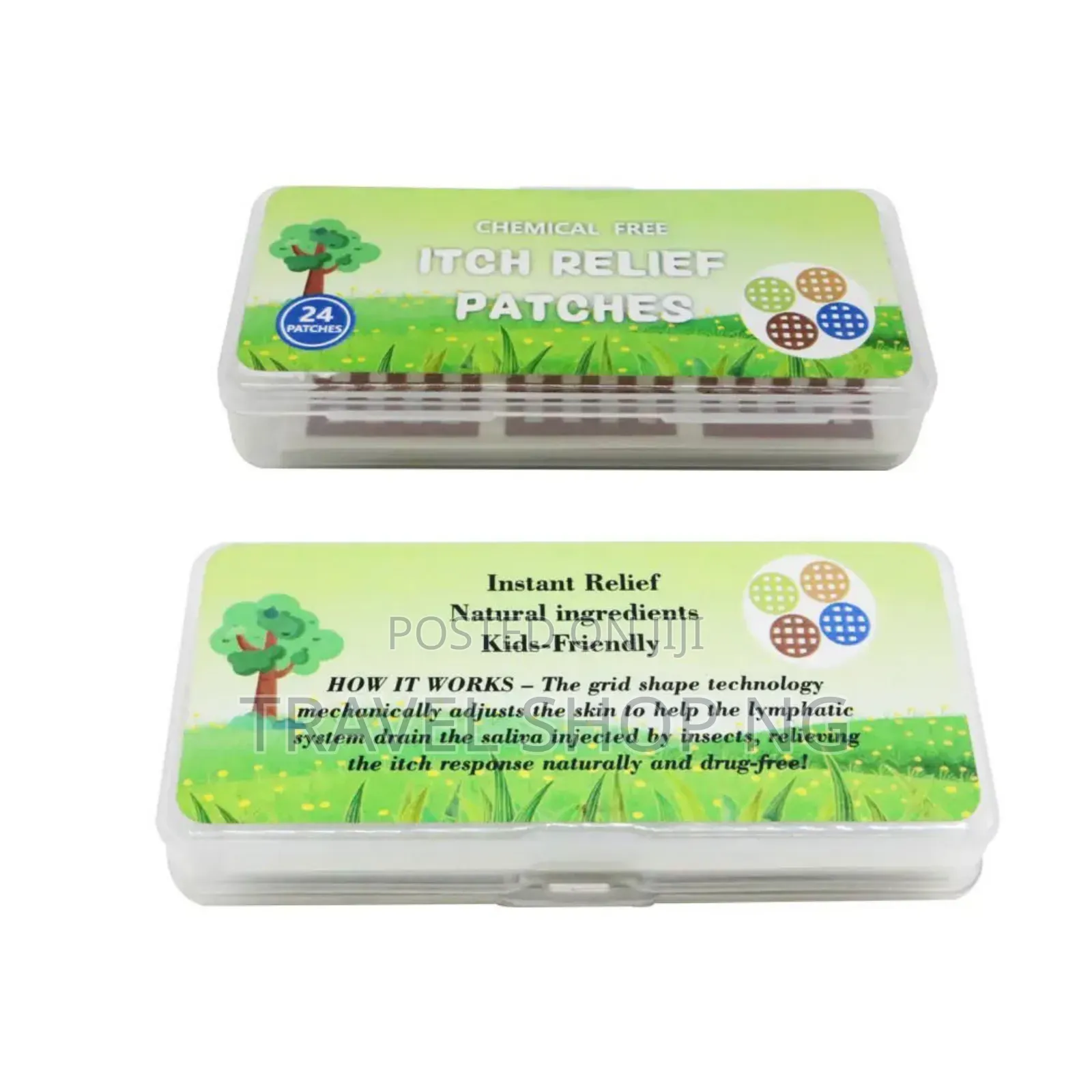 Mosquito Itch Relief Patches - 24 Pack, No Ointments