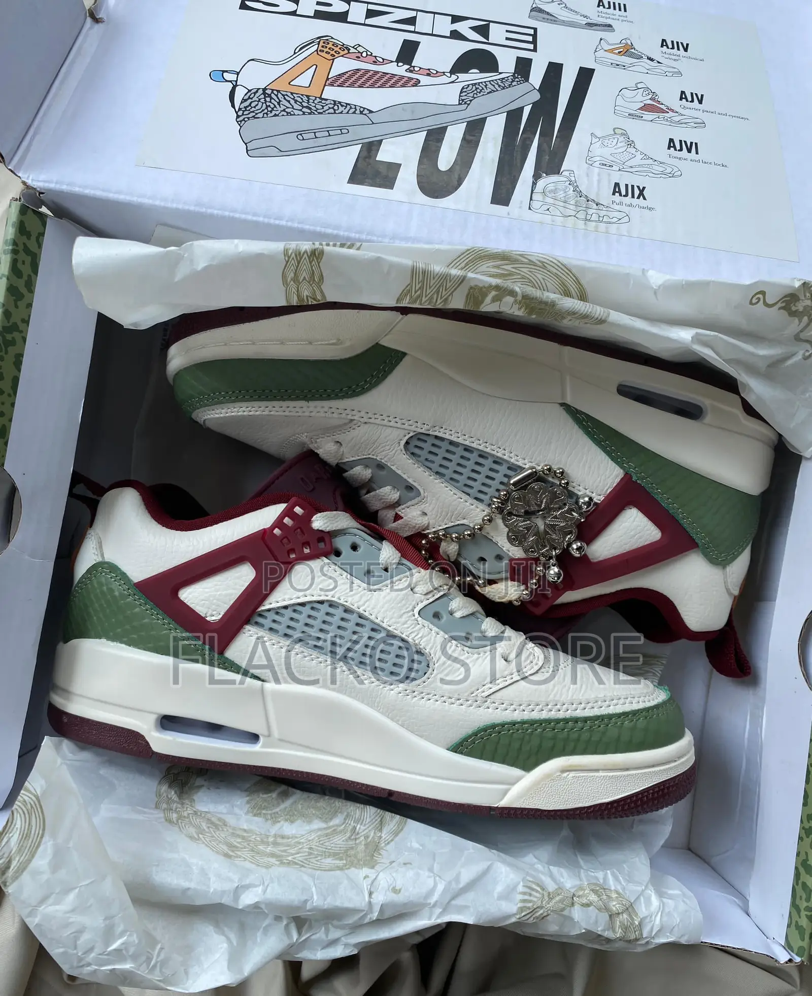 Original Air Jordan 3 Spizike Sneakers