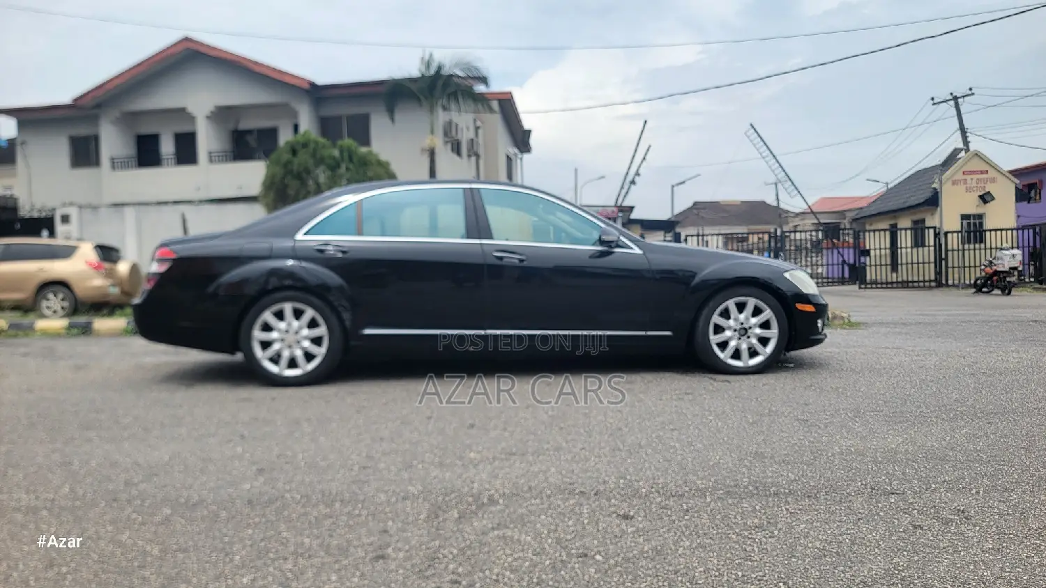Mercedes-Benz S-Class S 550 2008 Black
