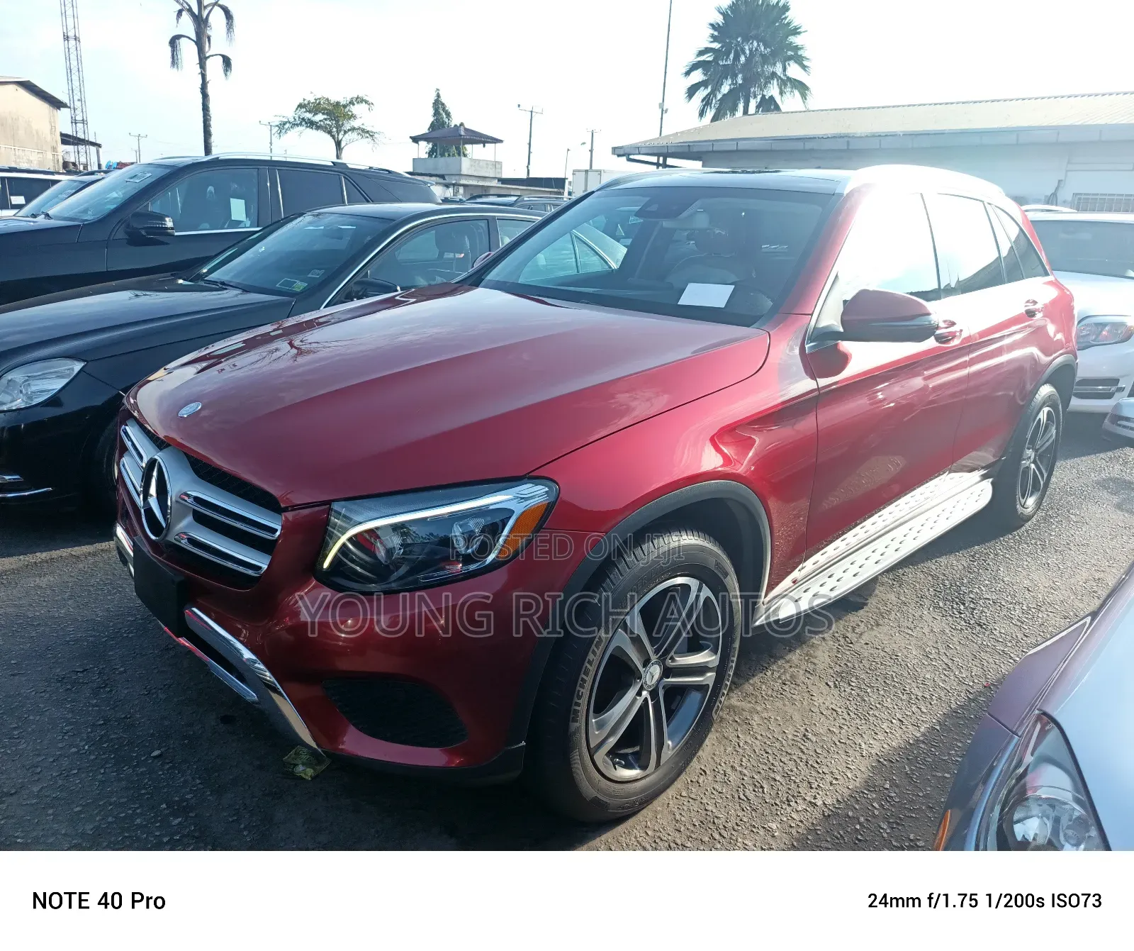 Mercedes-Benz GLC-Class 2017 Red