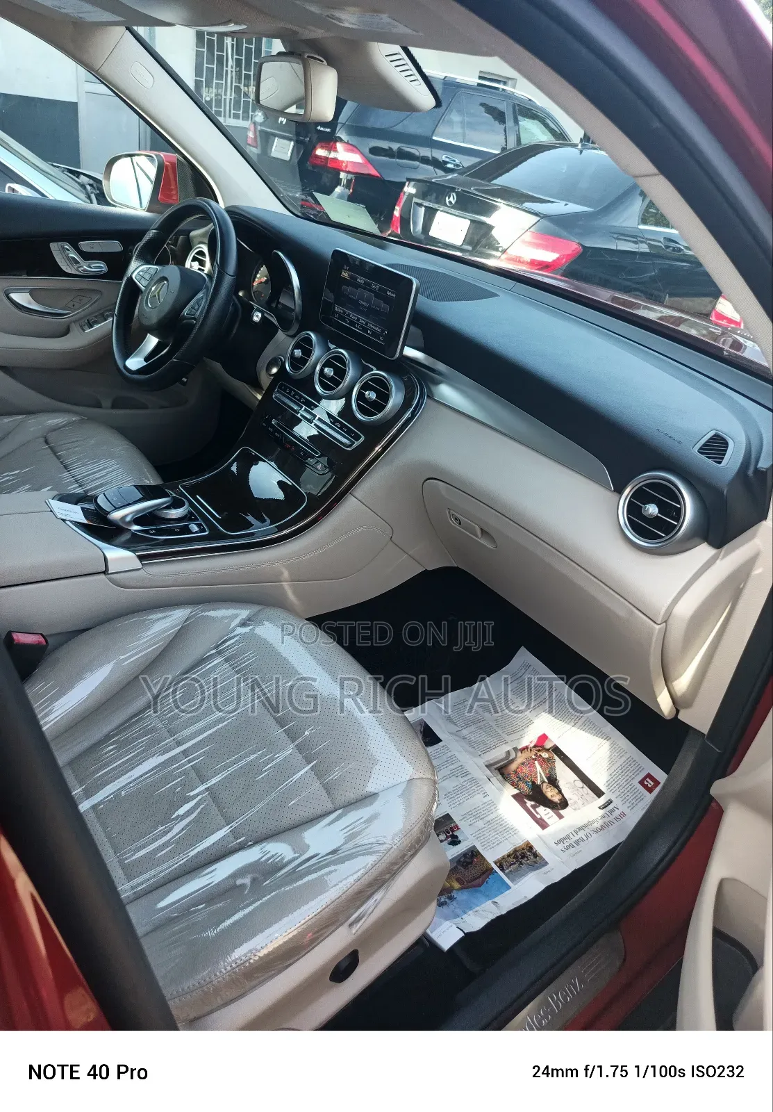 Mercedes-Benz GLC-Class 2017 Red