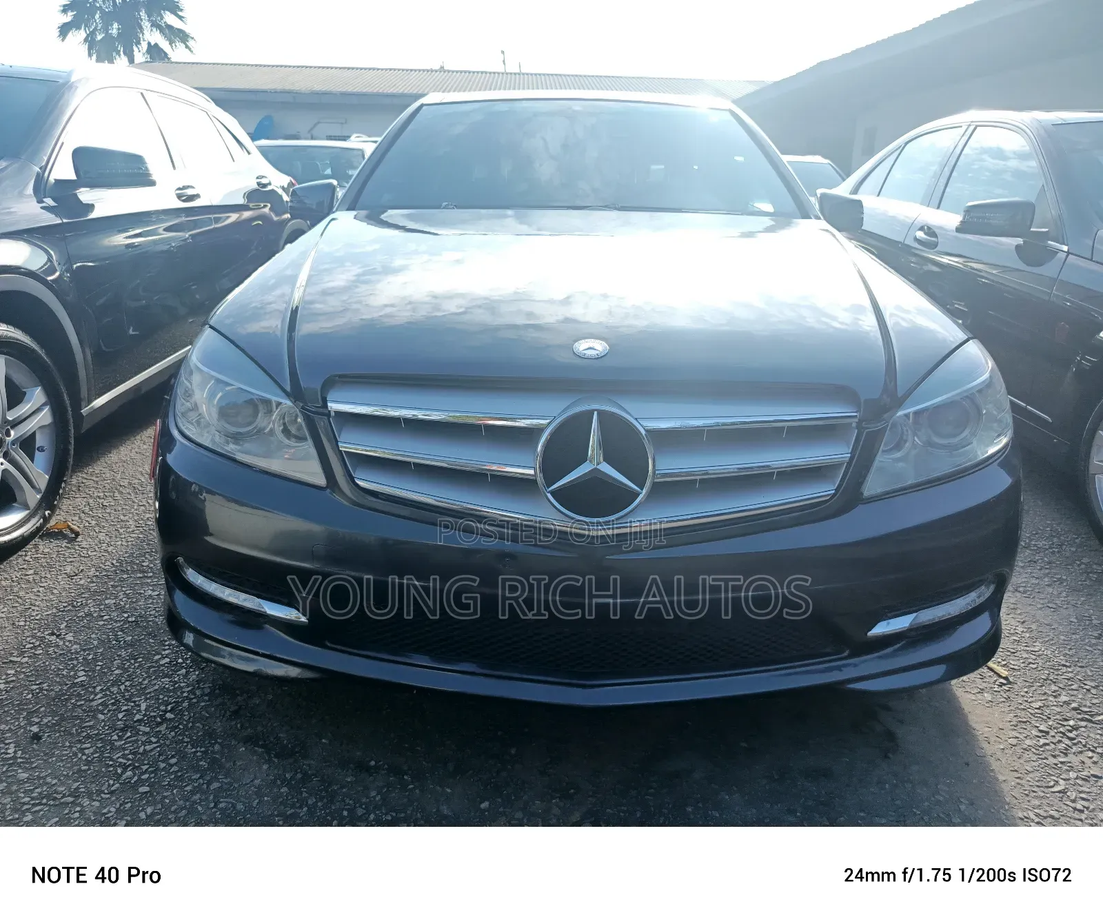 Mercedes-Benz C350 C350 BlueEFFICIENCY RWD 2011 Gray