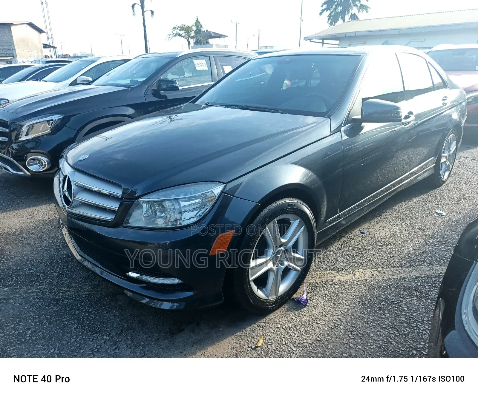 Mercedes-Benz C350 C350 BlueEFFICIENCY RWD 2011 Gray