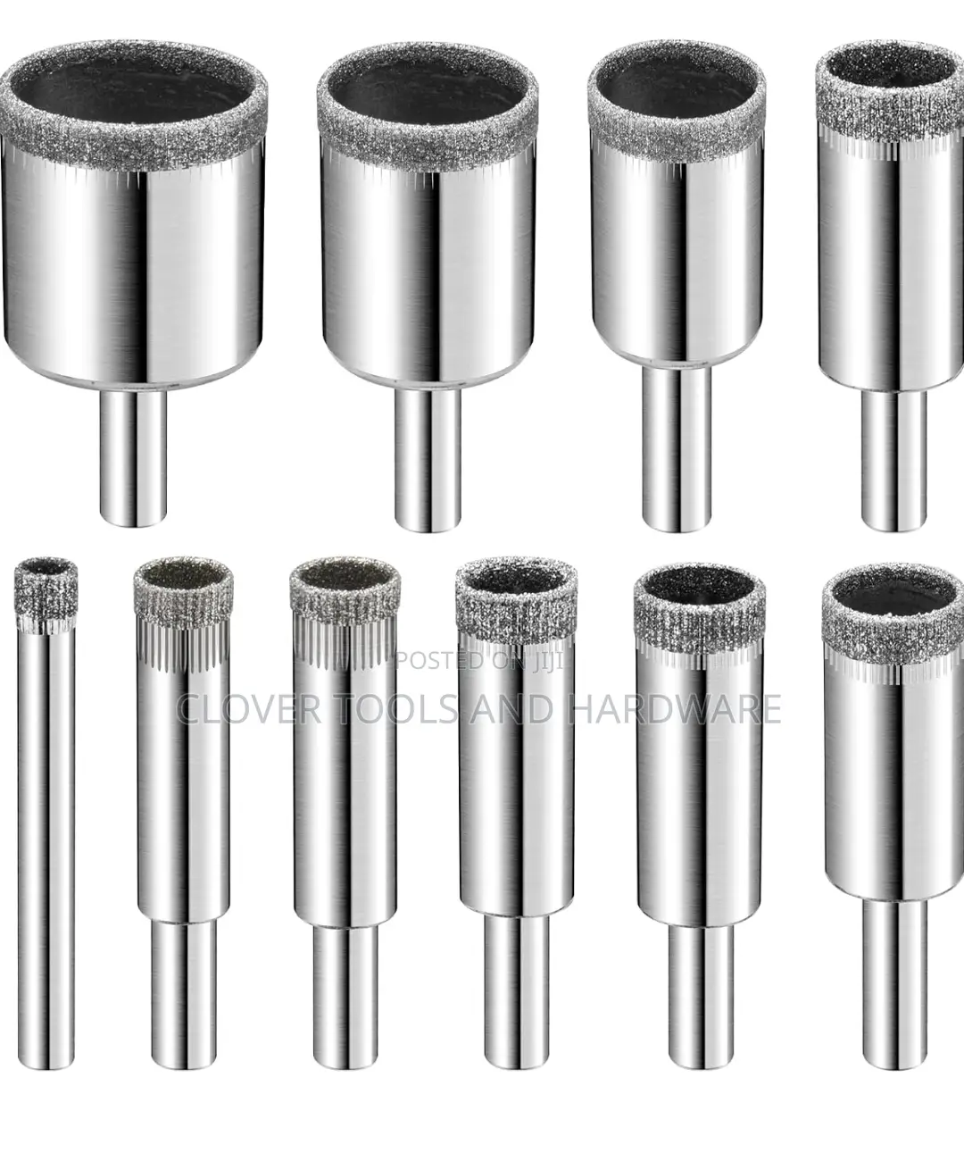 Diamond Hole Saw Set, Glass Drill Bit for Ceramic Tile Etc