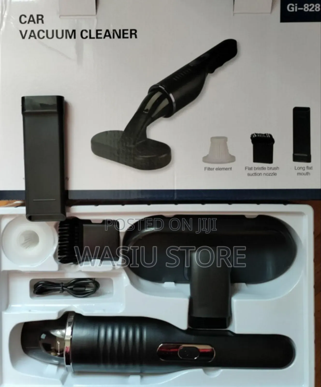 Rechargeable Vacuum Cleaner for Car, Home and Mite Remover