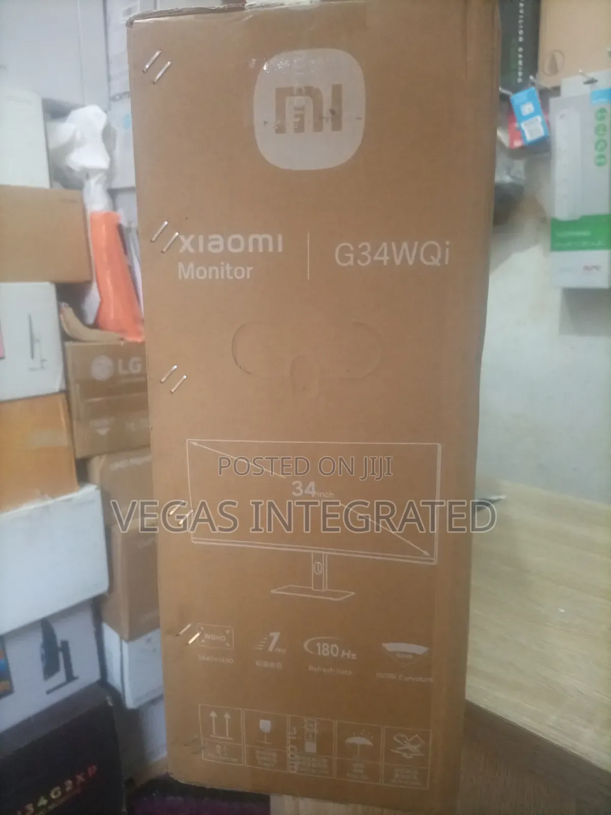 Xiaomi Redmi G34wqi 180hz WQHD Curved Gaming Monitor