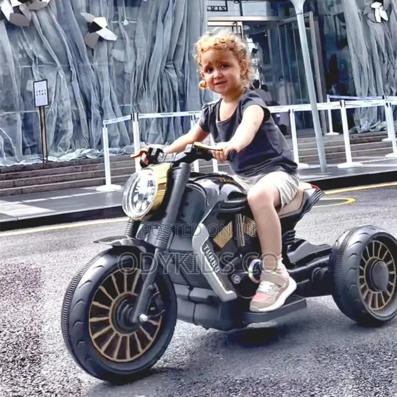 Quality Children's Three Wheeled Electric Motorcycle