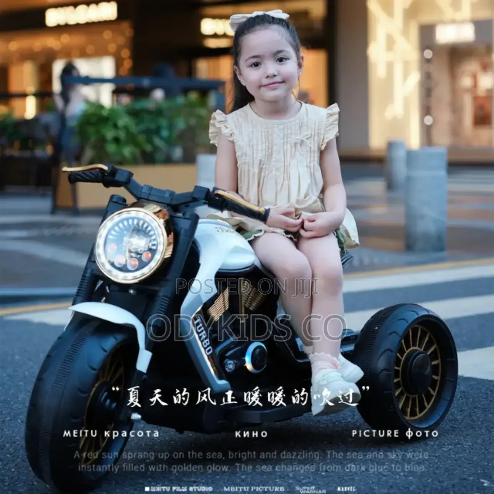 Quality Children's Three Wheeled Electric Motorcycle