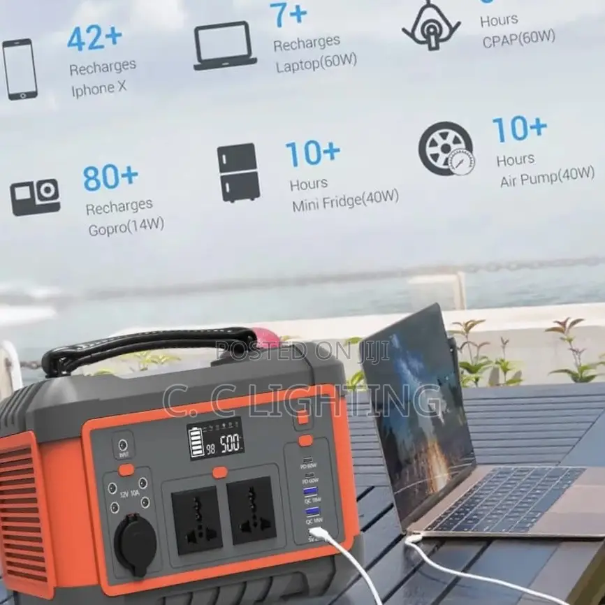 500watts Portable Generator/Power Station