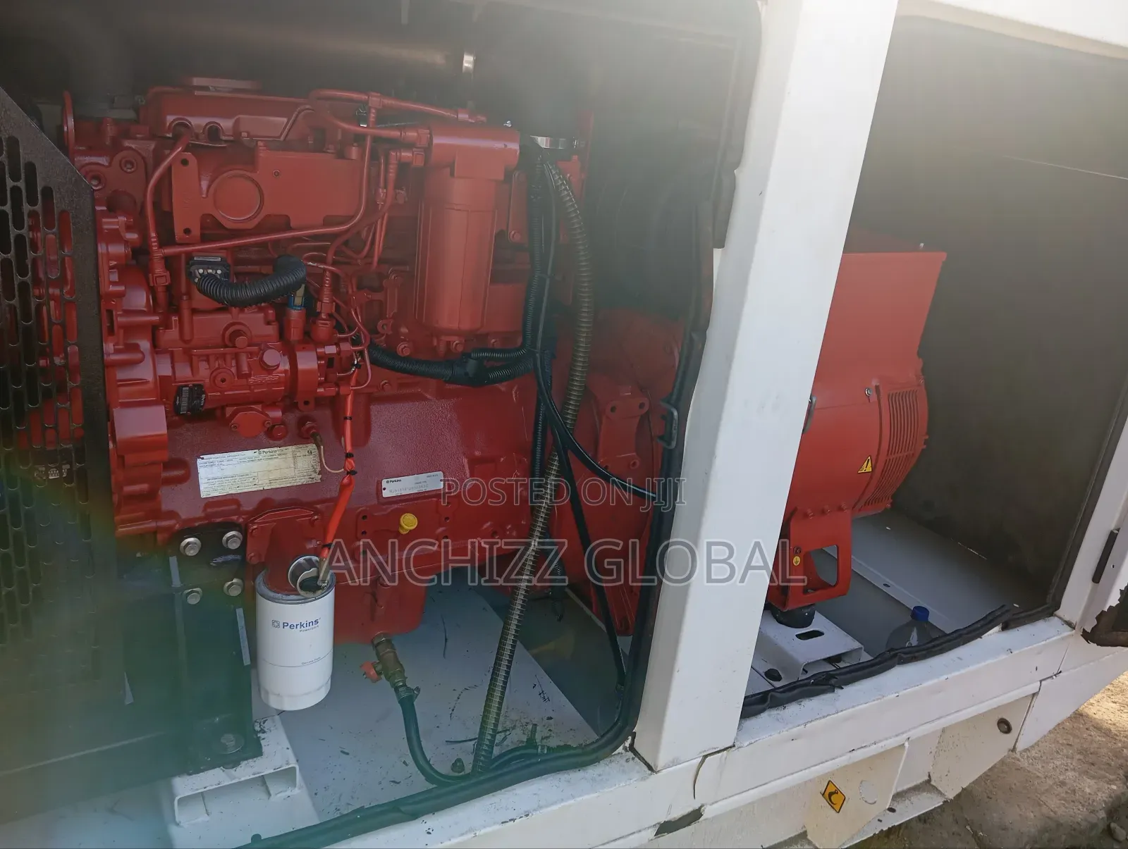 Marapco U.K Perkins 110kva Soundproof Diesel Generator