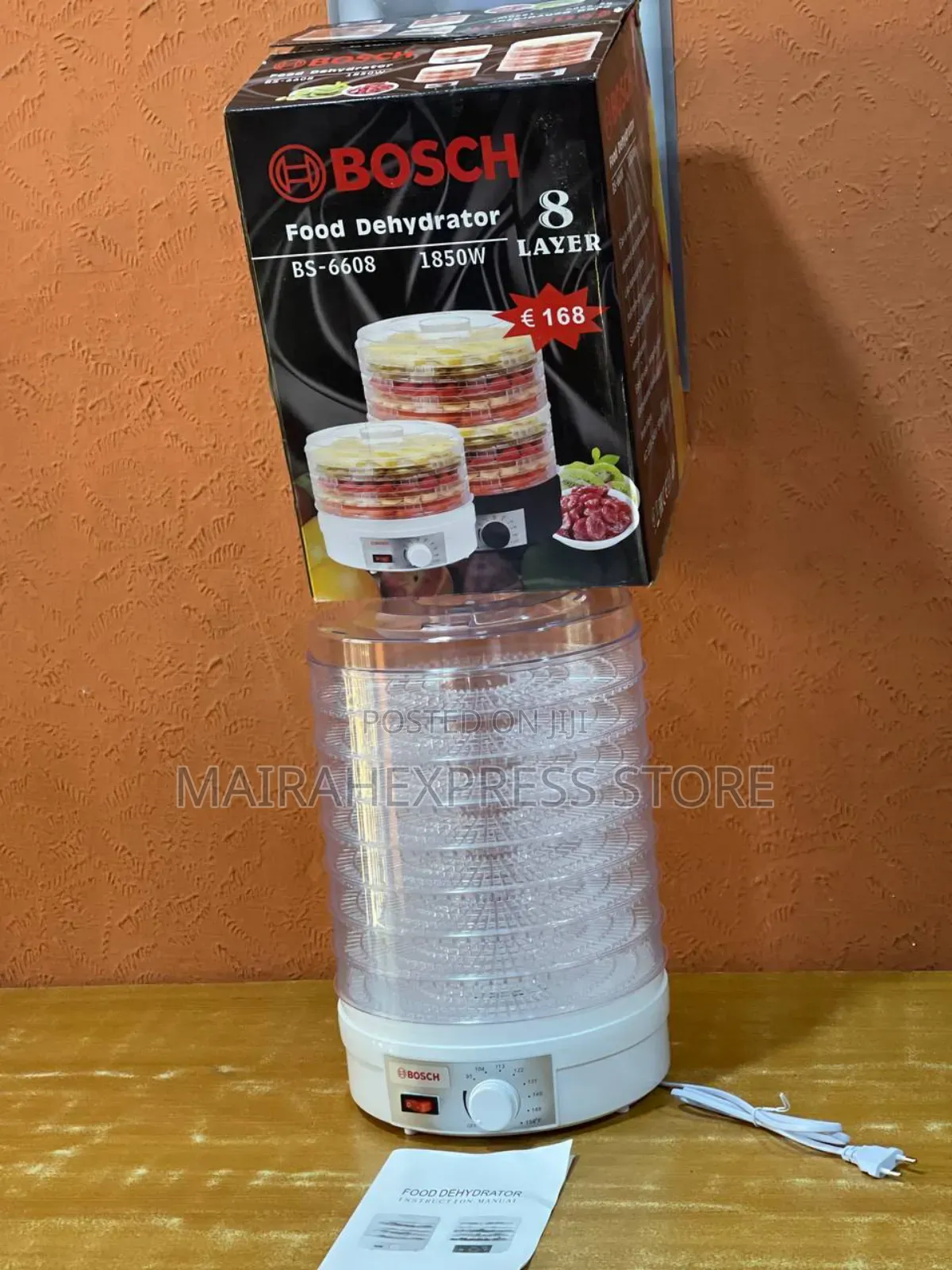 Bosch Food Dehydrator [8 Layers]