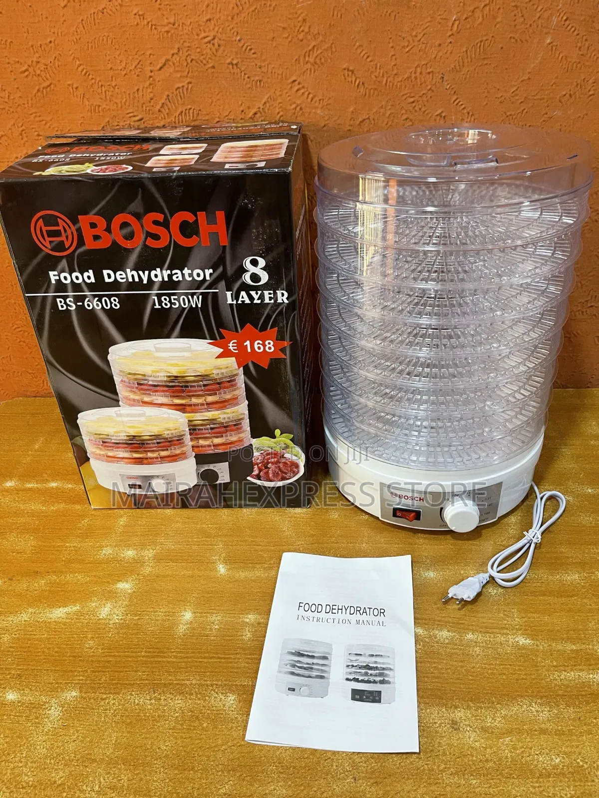 Bosch Food Dehydrator [8 Layers]