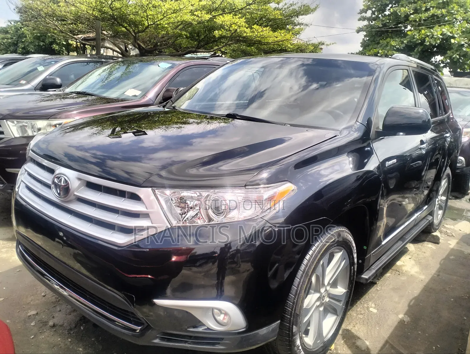 Toyota Highlander Limited 3.5l 4WD 2013 Black