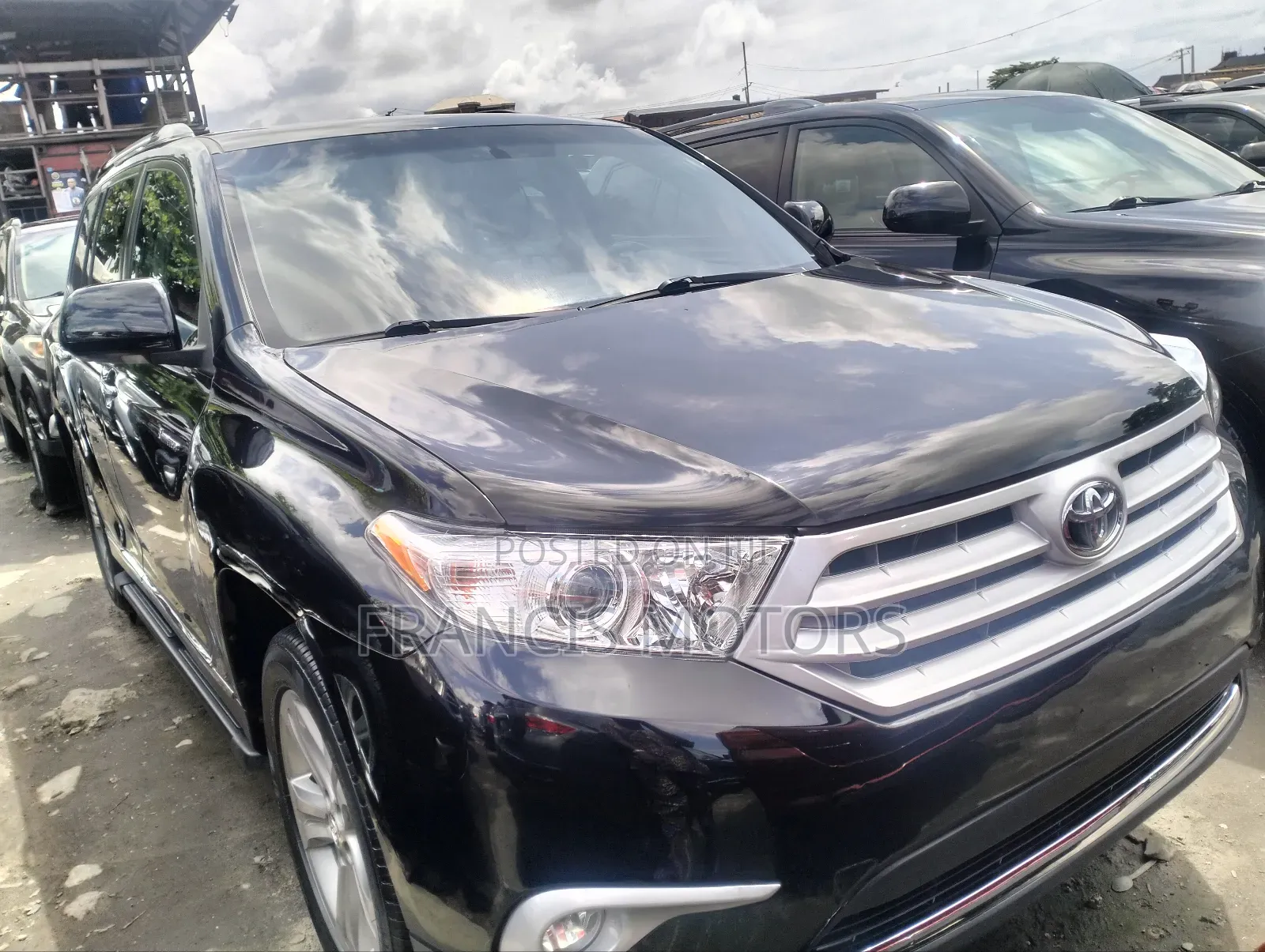 Toyota Highlander Limited 3.5l 4WD 2013 Black