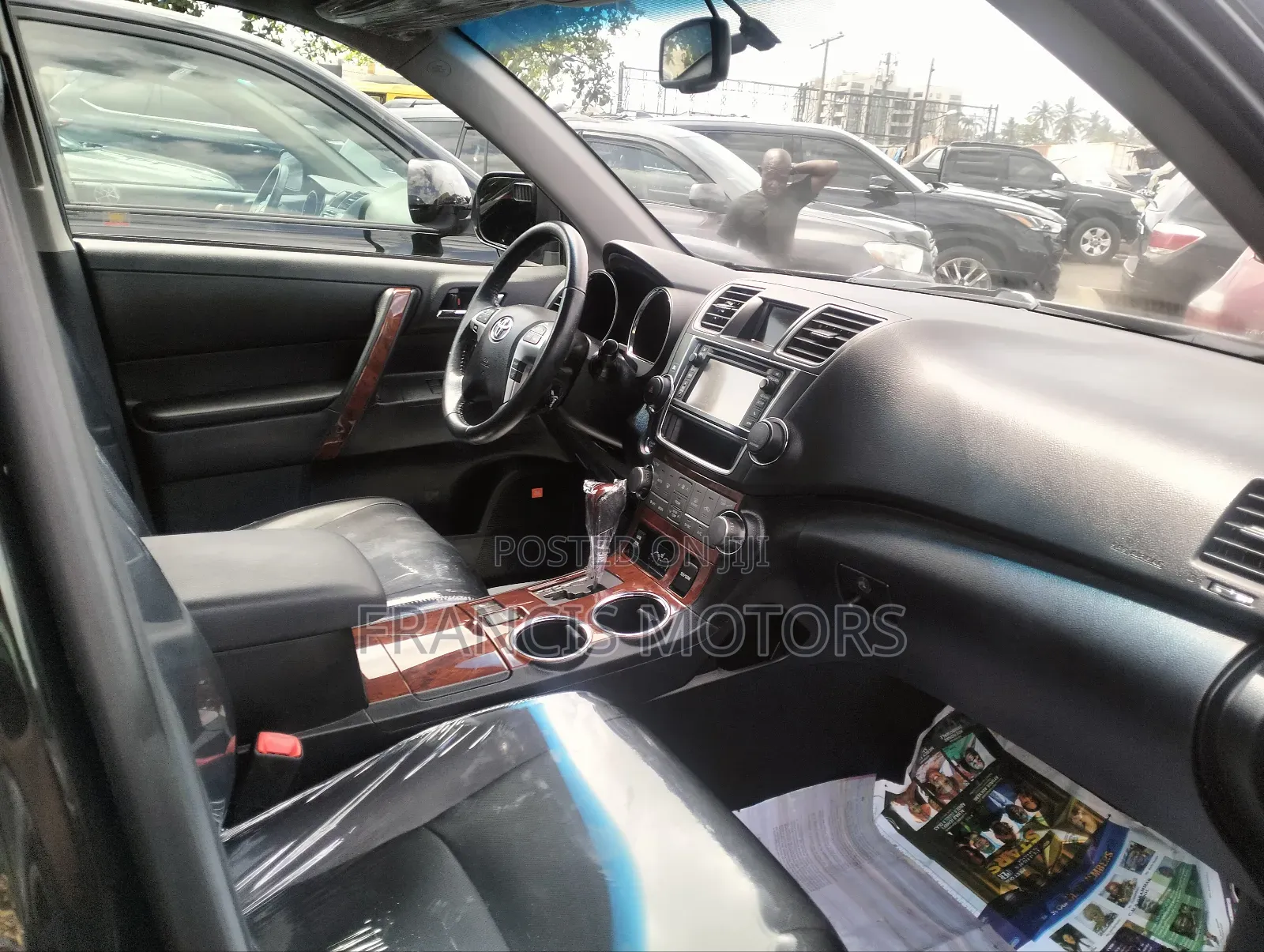 Toyota Highlander Limited 3.5l 4WD 2013 Black