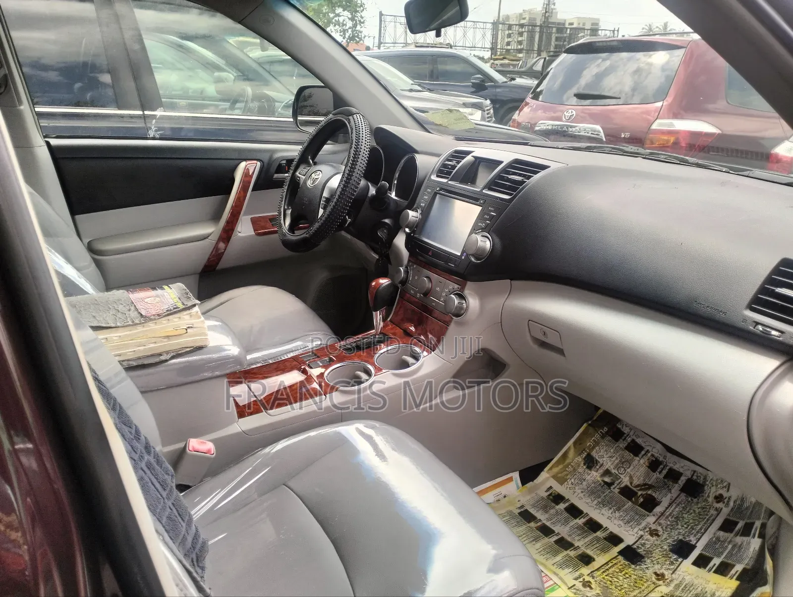 Toyota Highlander 3.5L 4WD 2013 Burgundy