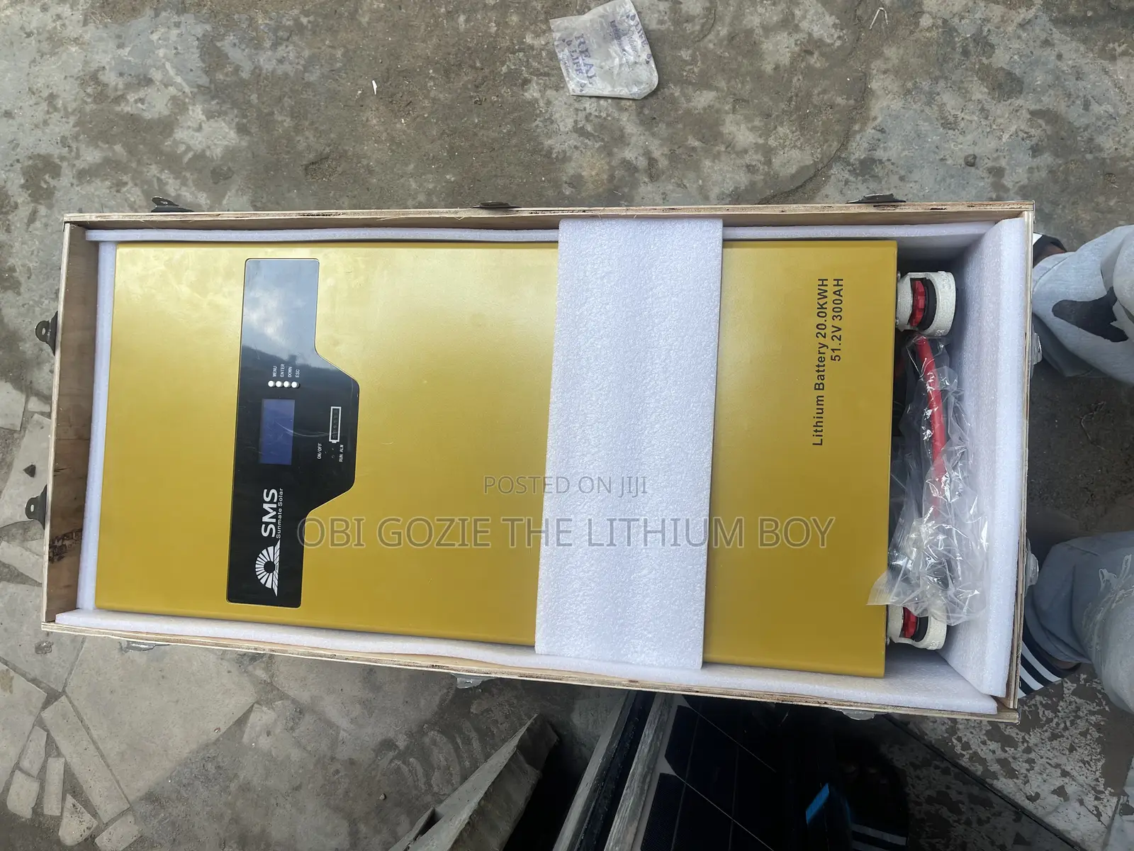 SMS 20kwh Lithium Battery Is Available in Stock.