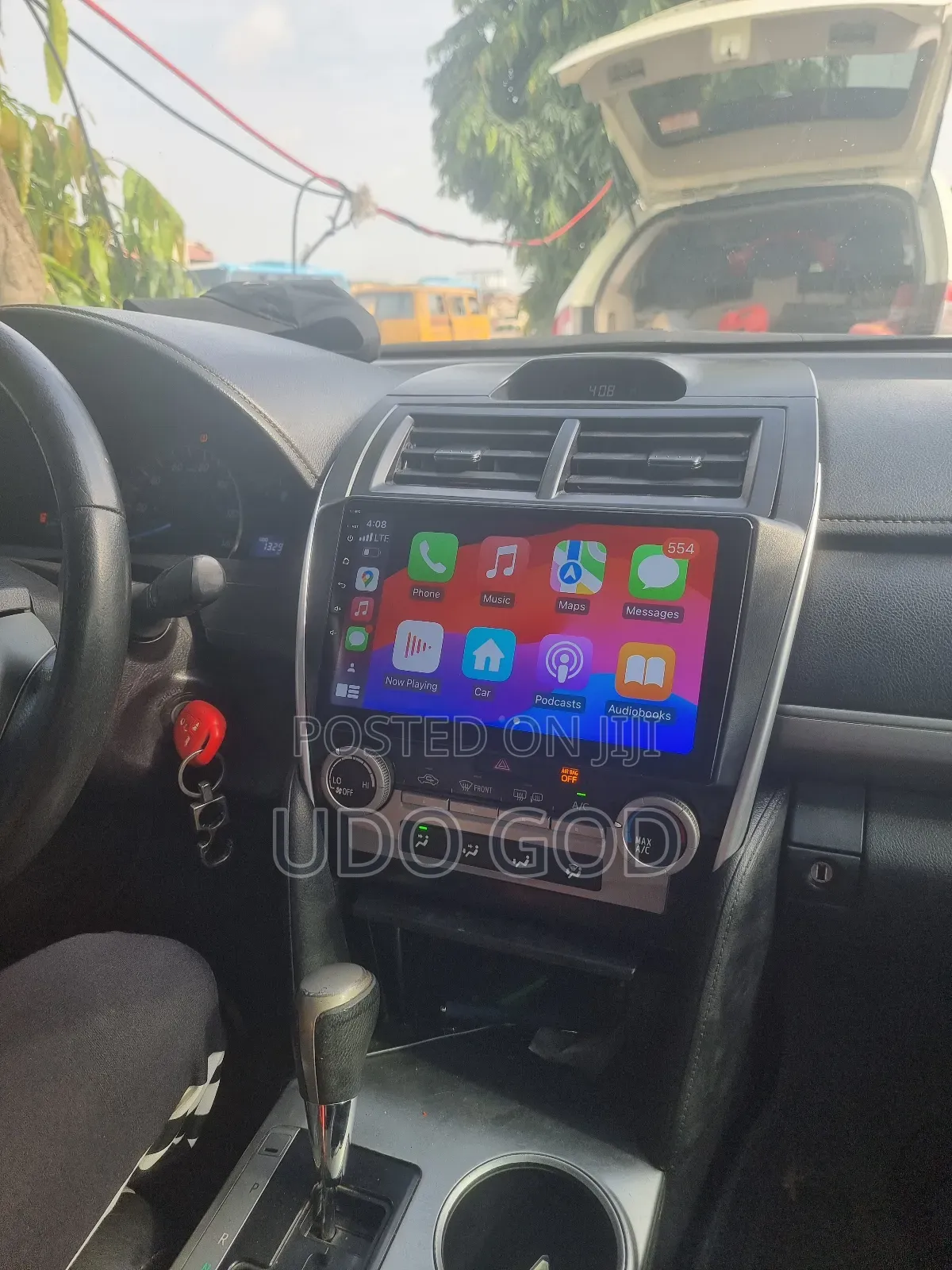 2014 Toyota Camry Android Screen With Apple Car Play
