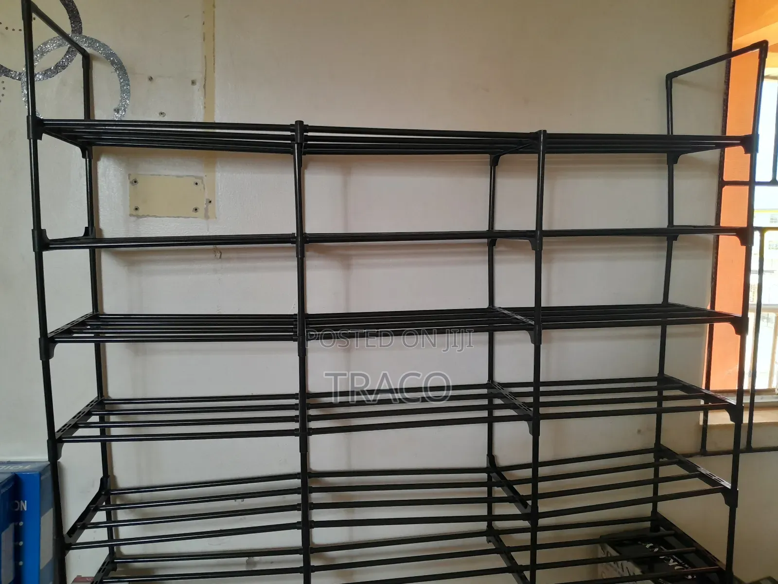6layer 3 Rolls Shoe Rack