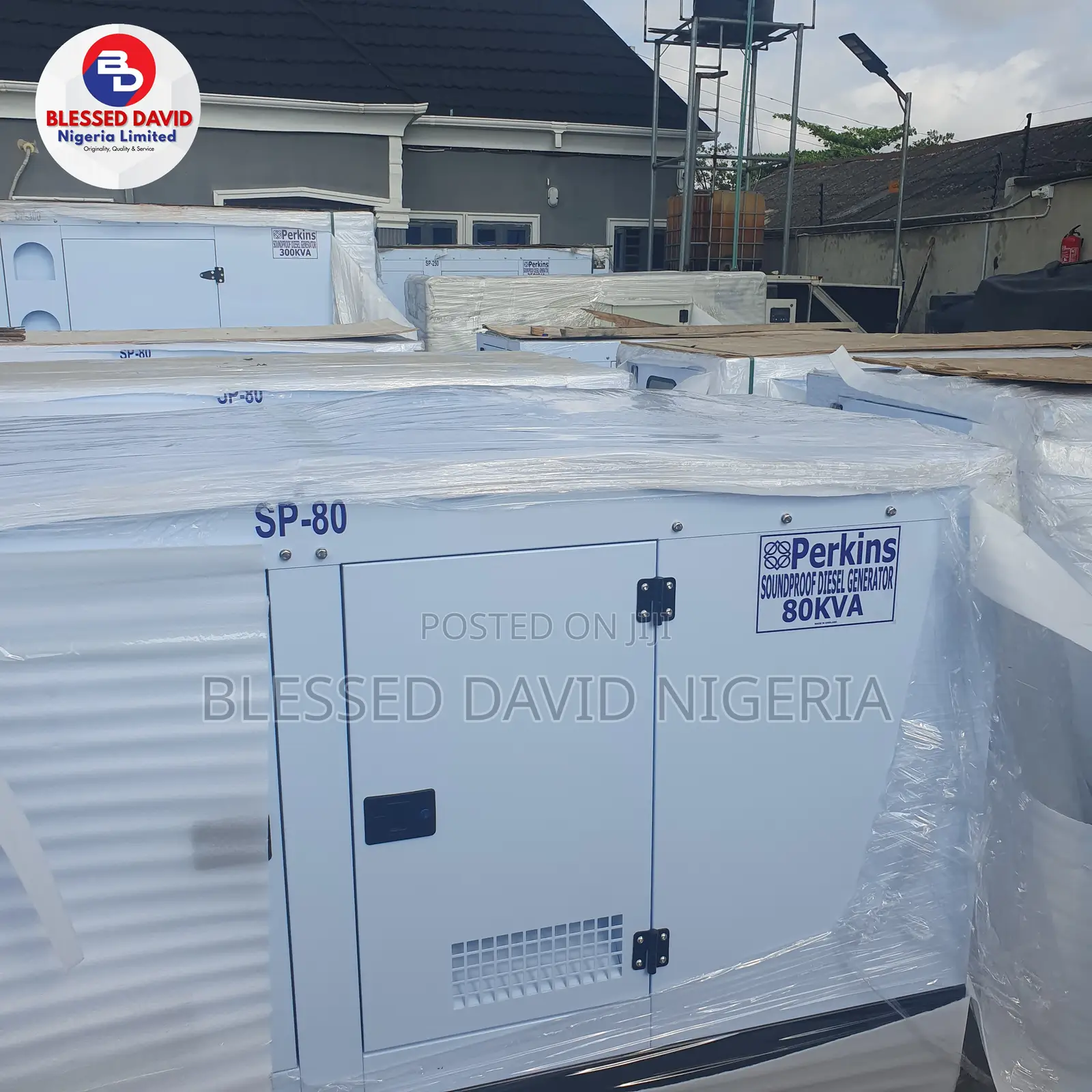 Brand New 80kva Perkins Diesel Generator