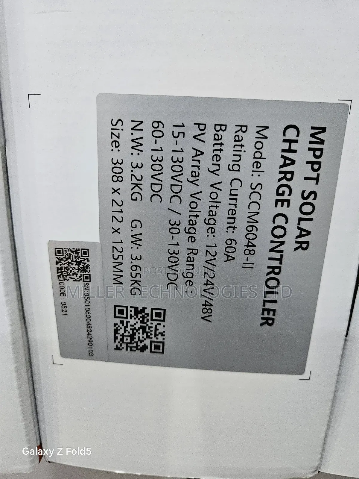 80a 12/24/48v Felicity MPPT Charge Controller Sccm8048-11