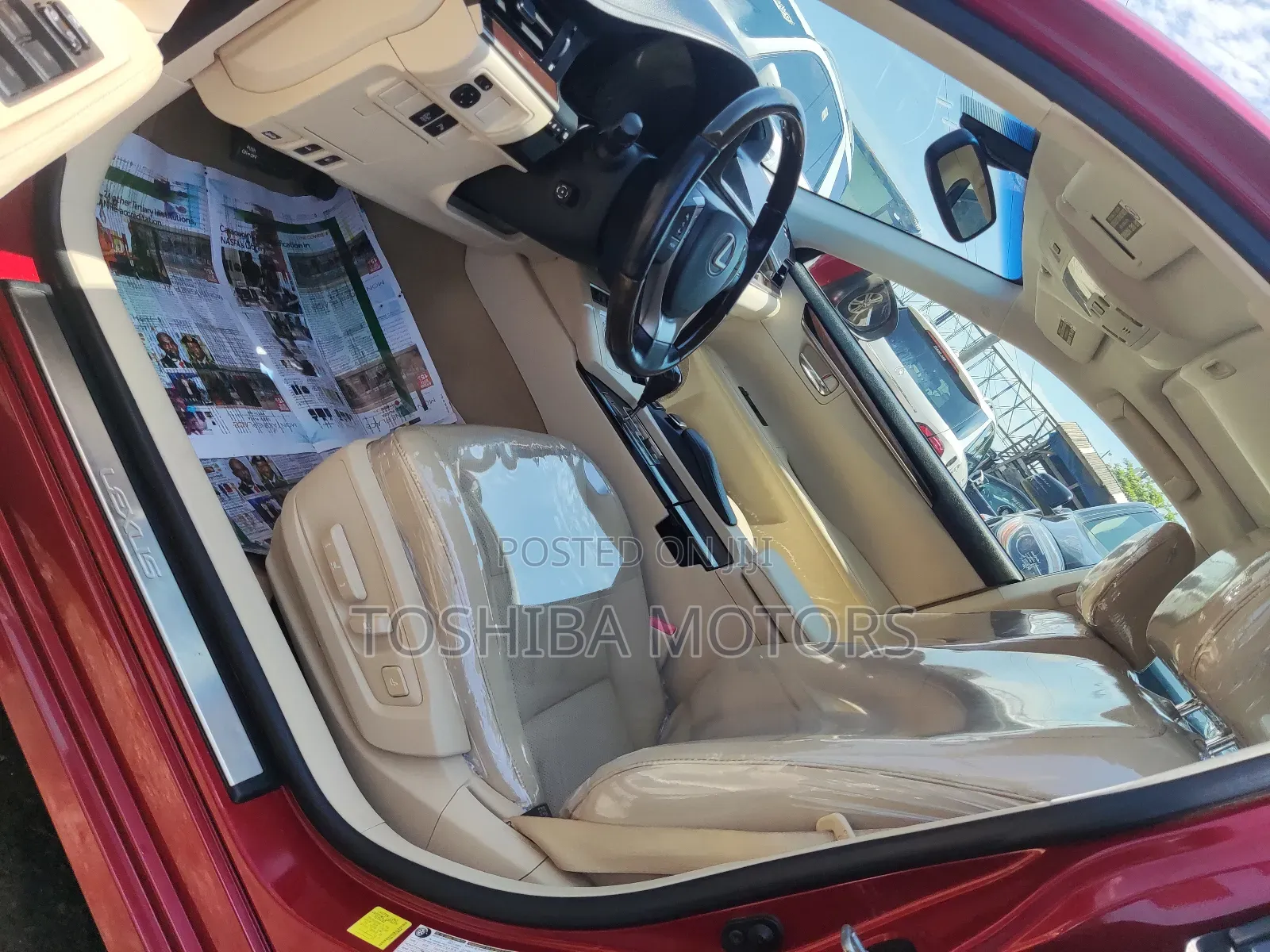 Lexus ES 350 FWD 2014 Red