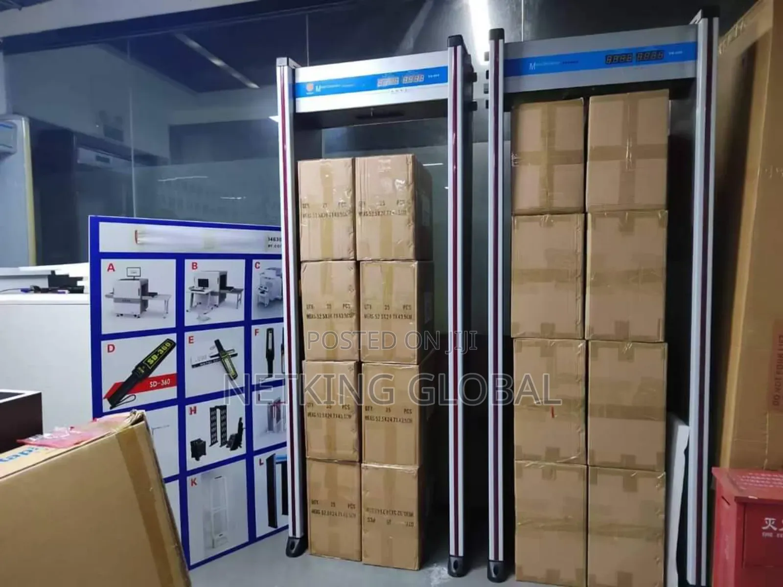 Pmd2 Plus Walk-through Metal Detector